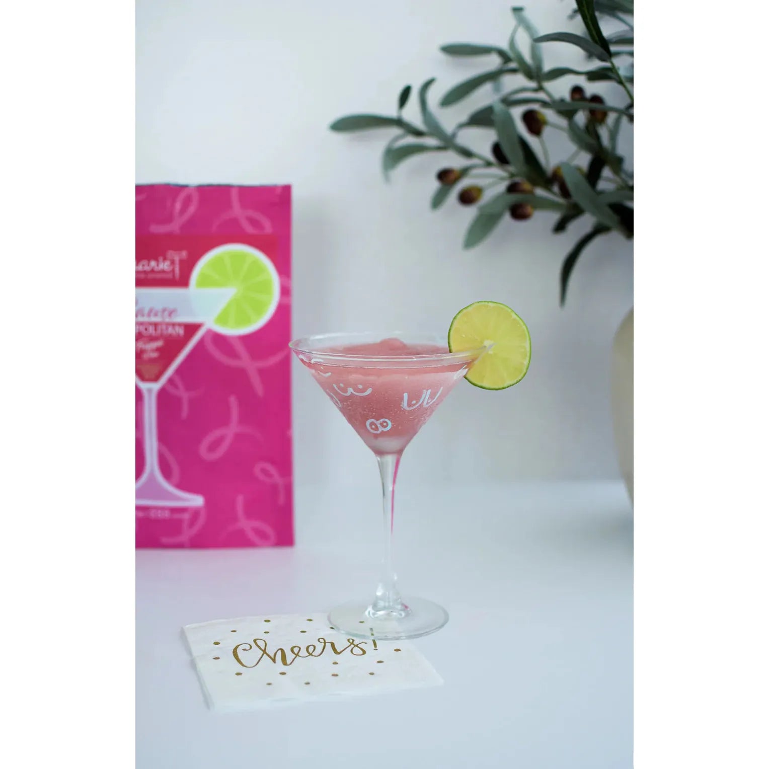 d’marie Drink Dine Unwind Cause Mopolitan Frappe Vino Cocktail Slush Mix ~ SPRING SALE ~ Limited Quantity - Image 2