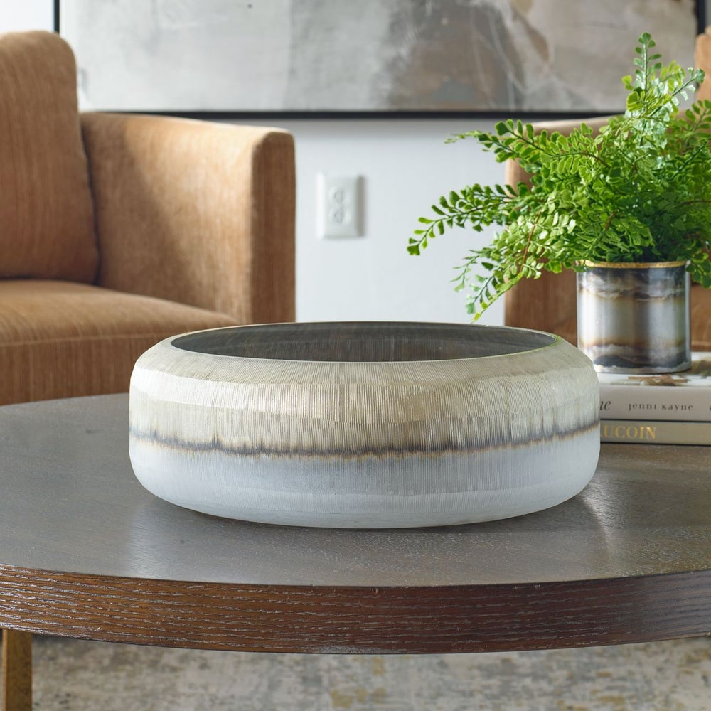 Uttermost Ombra Bowl With Soothing Gradient Finish - Image 3