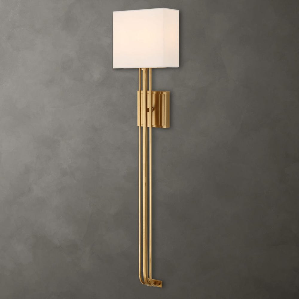 Uttermost Trenton Warm Brass 2 Light Sconce - Image 2