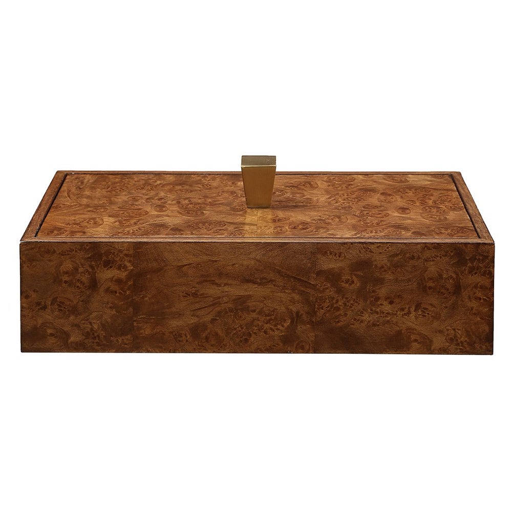 Uttermost Burl Heaven Burl Veneer Finish Decorative Box - Image 3