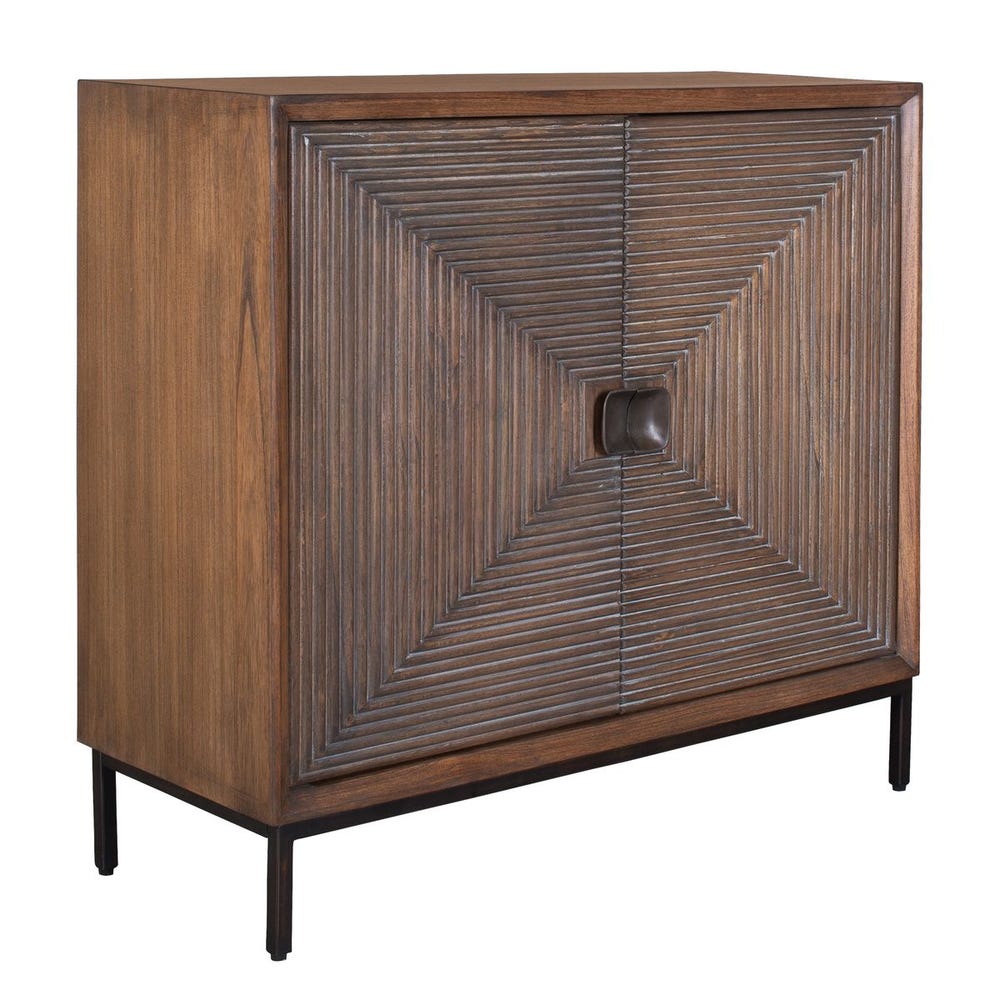 Uttermost Bottom Line Mindi Wood 2 Door Cabinet - Image 2