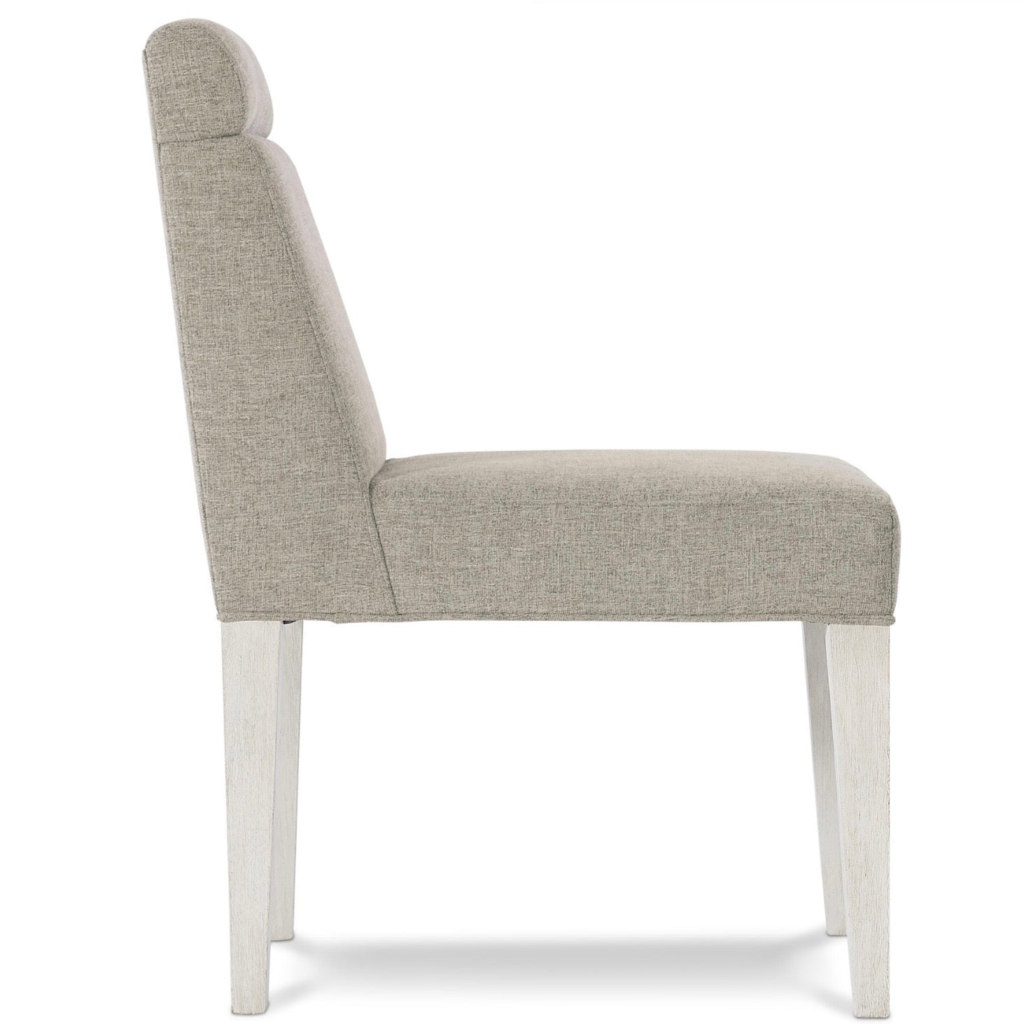 Bernhardt Foundations Collection Upholstered Dining Side Chair ~ Light Shale Finish - Image 3