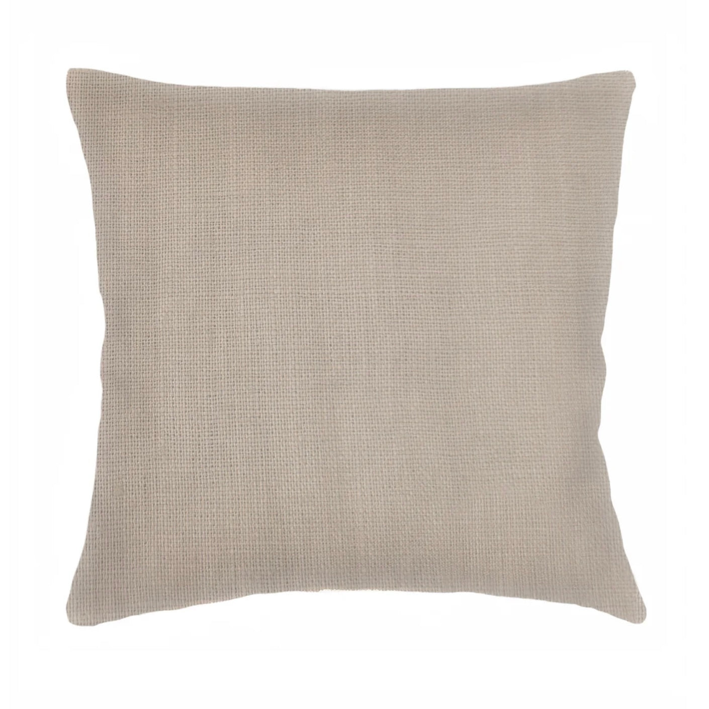 Anaya Home So Soft Linen Rustic Beige Euro Pillow 26x26 With Down Insert - Image 1