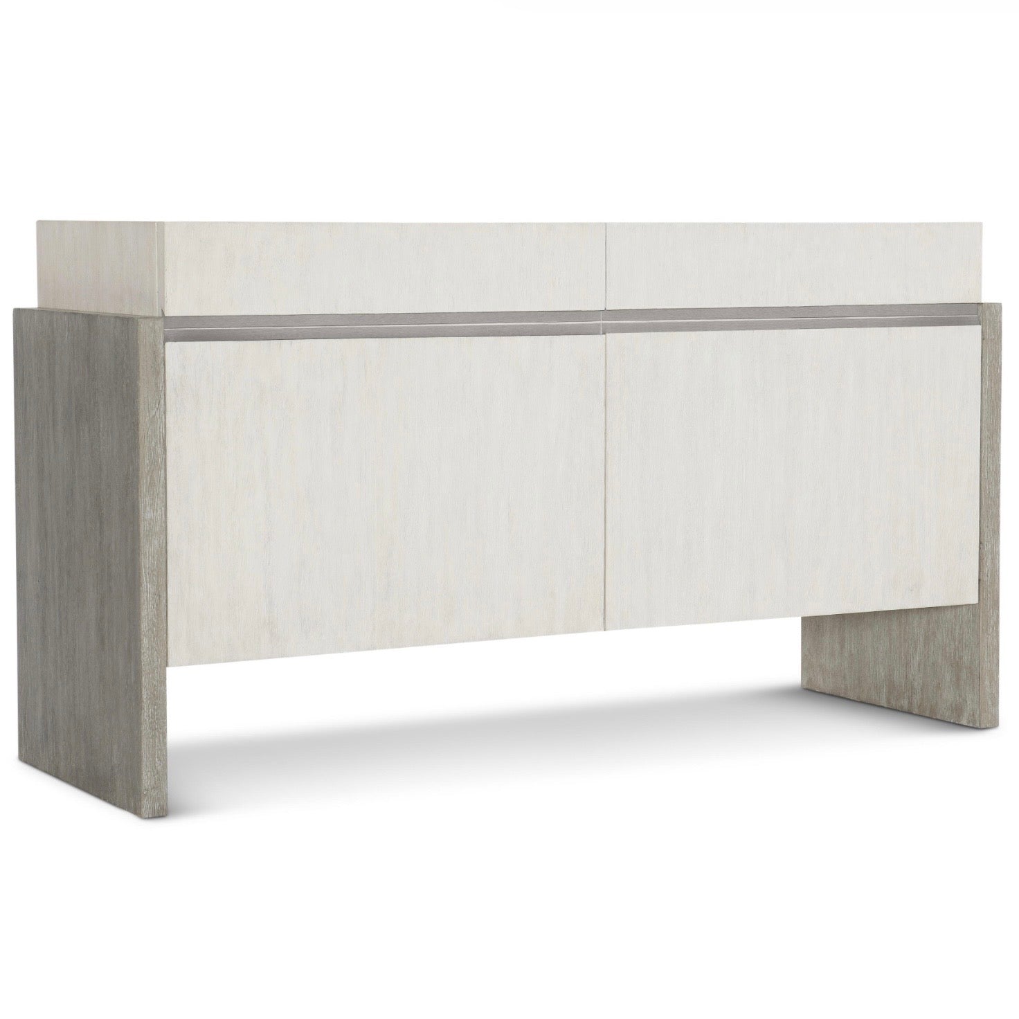 Bernhardt Foundations Collection Buffet ~ Linen and Light Shale Finish - Image 2