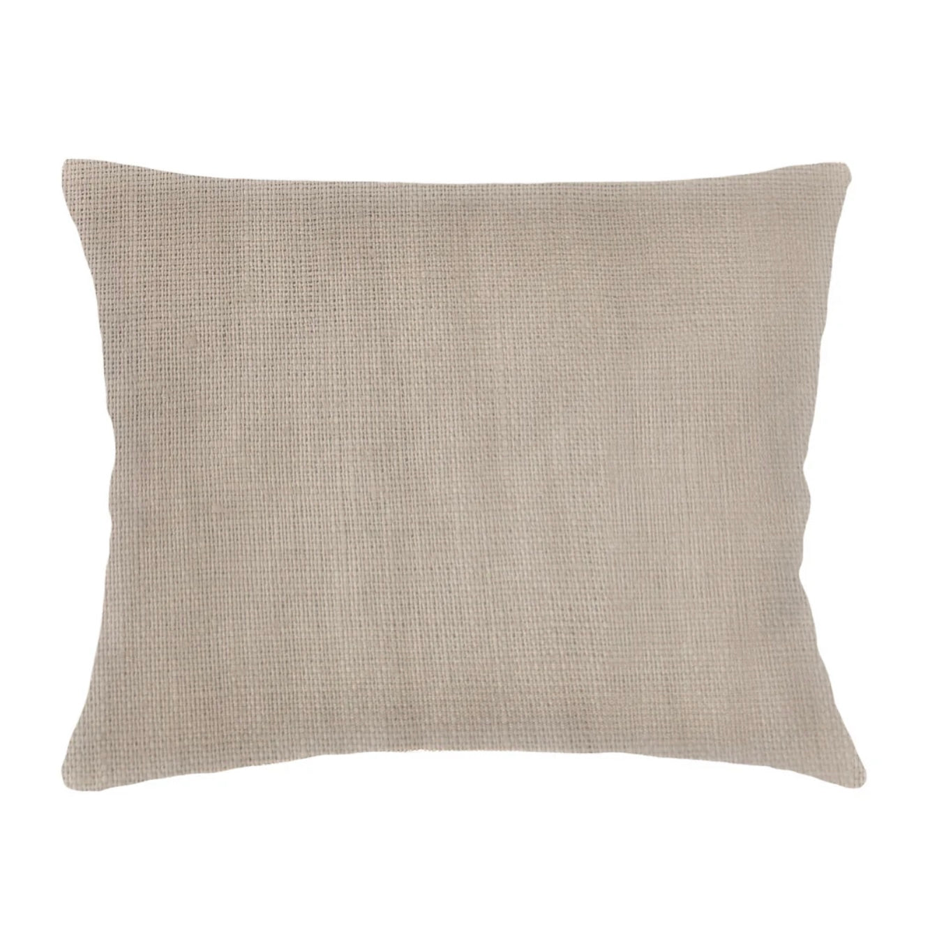 Anaya Home So Soft Linen Rustic Beige Dutch Euro Pillow 28x36 With Down Insert - Image 1