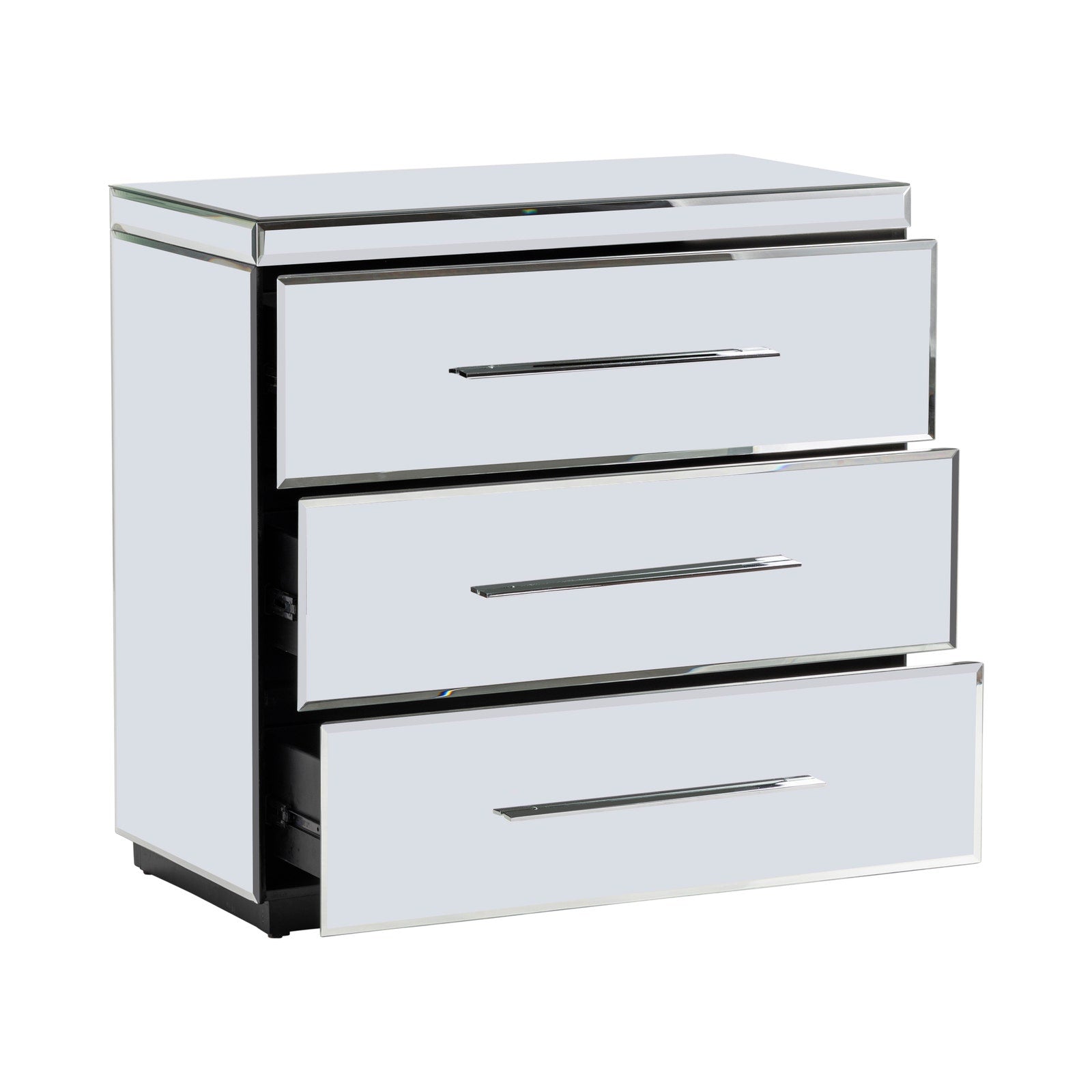 Crestview Collection Melrose Beveled Mirror Chest - Image 3