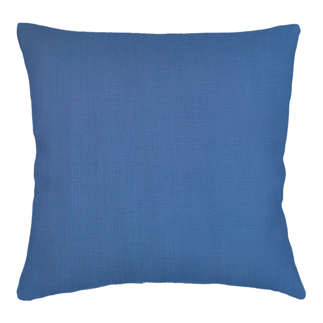 Anaya Home So Soft Linen Cobalt Blue Euro Pillow 26x26 With Down Insert - Image 1