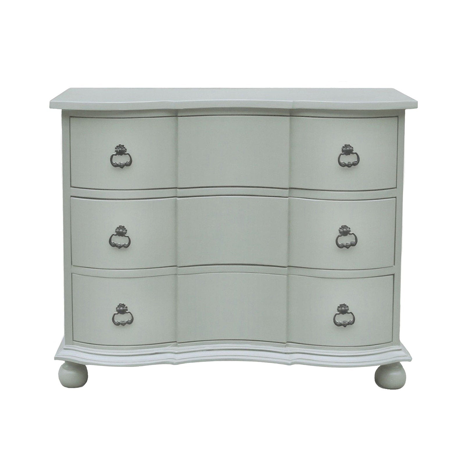 Crestview Collection Marissa Antique White 3- Drawer Chest - Image 1
