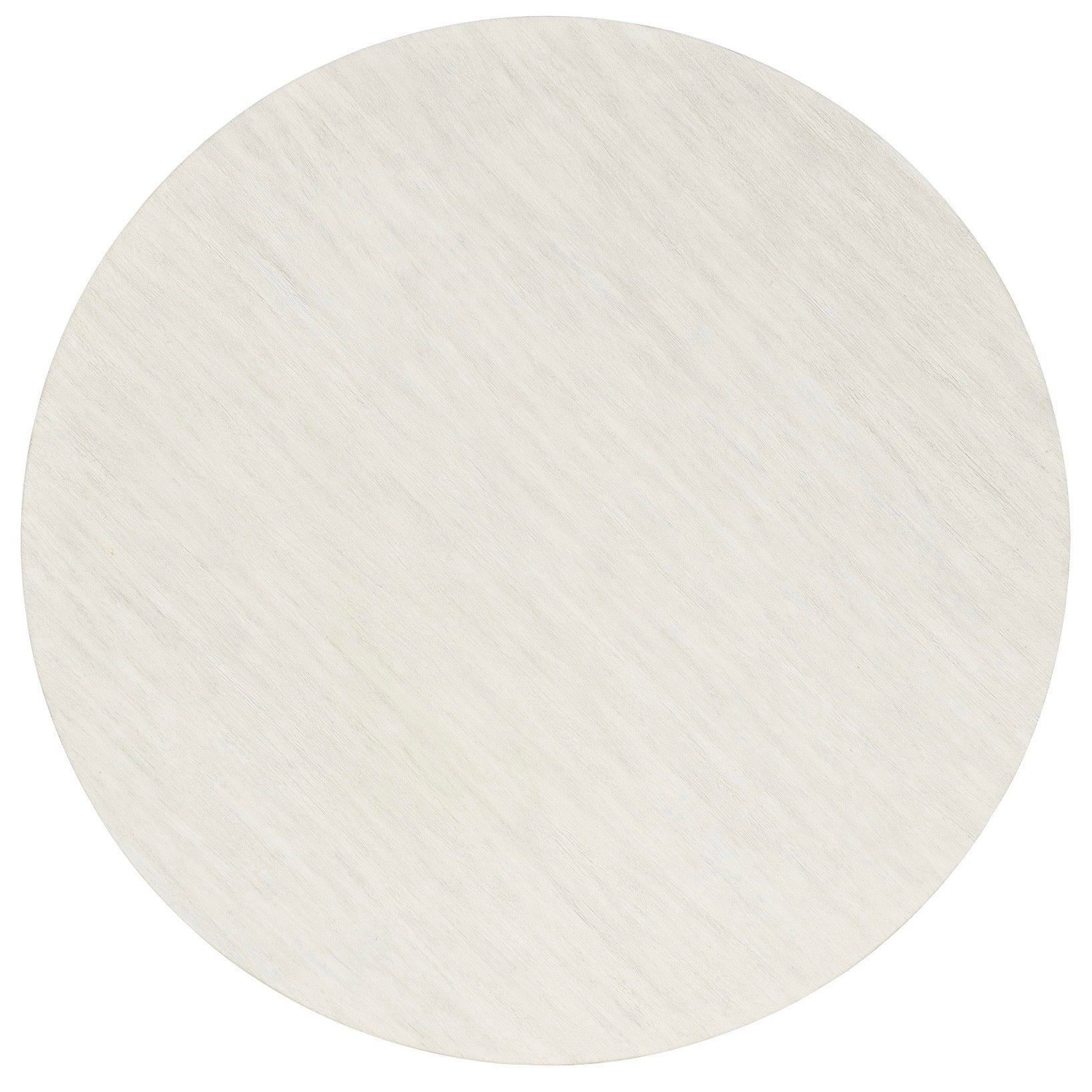 Bernhardt Foundations Collection Round Cocktail Table ~ Linen And Light Shale Finish - Image 2
