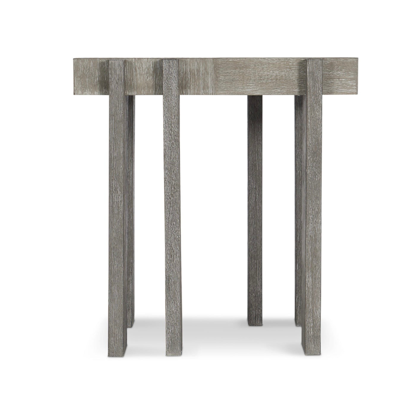 Bernhardt Foundations Collection Side Table ~ Light And Dark Shale Finish - Image 3