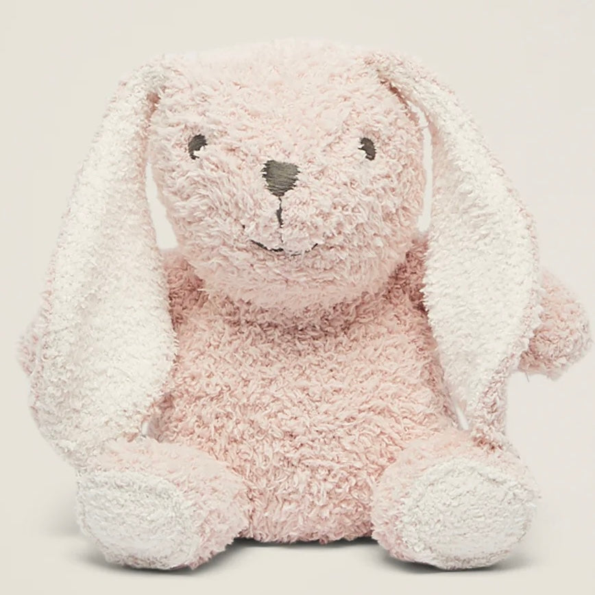 Barefoot Dreams CozyChic Dusty Rose Bunny Buddie ~ Baby Plushie - Image 2