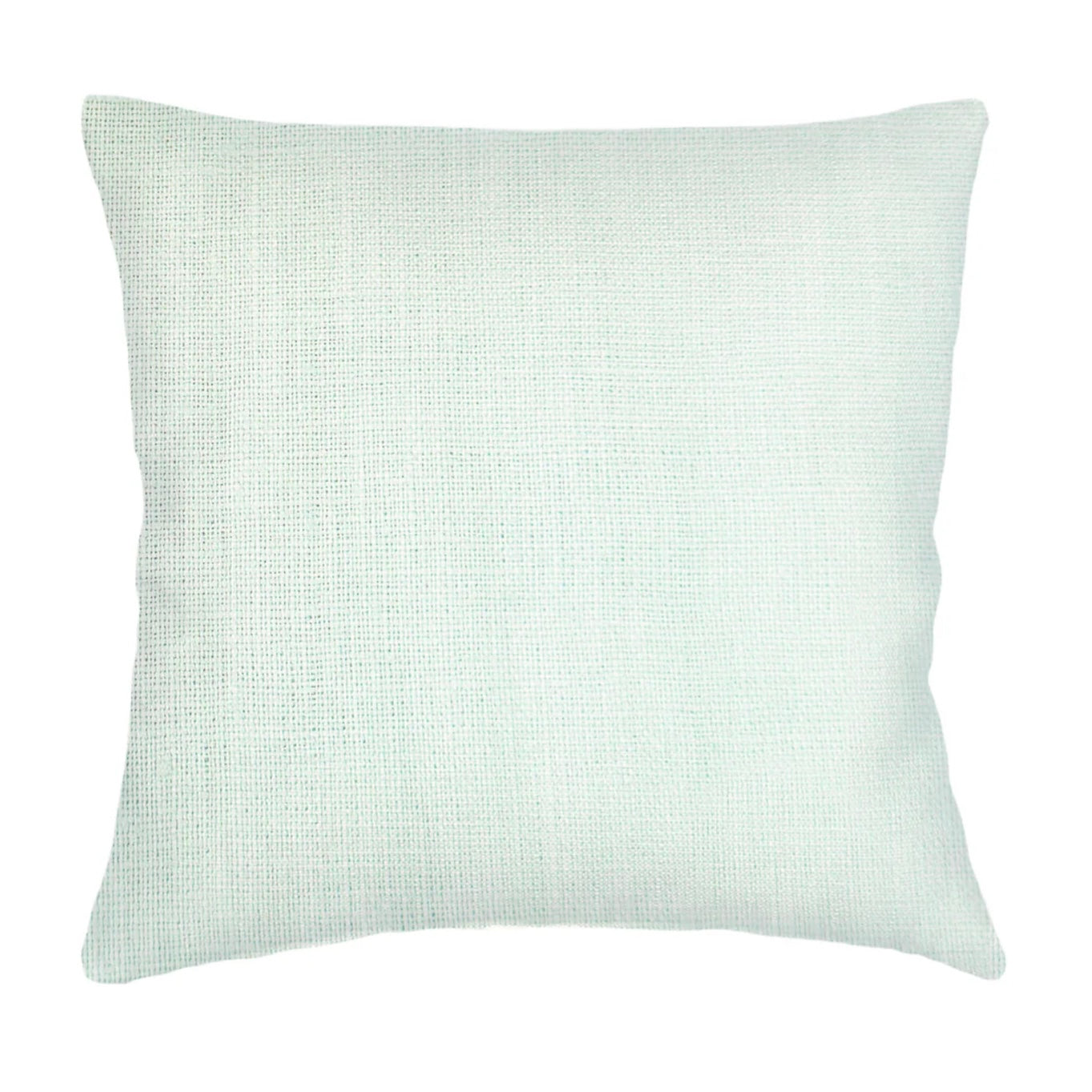 Anaya Home So Soft Linen Bright Aqua Pillow 20×20 With Down Insert