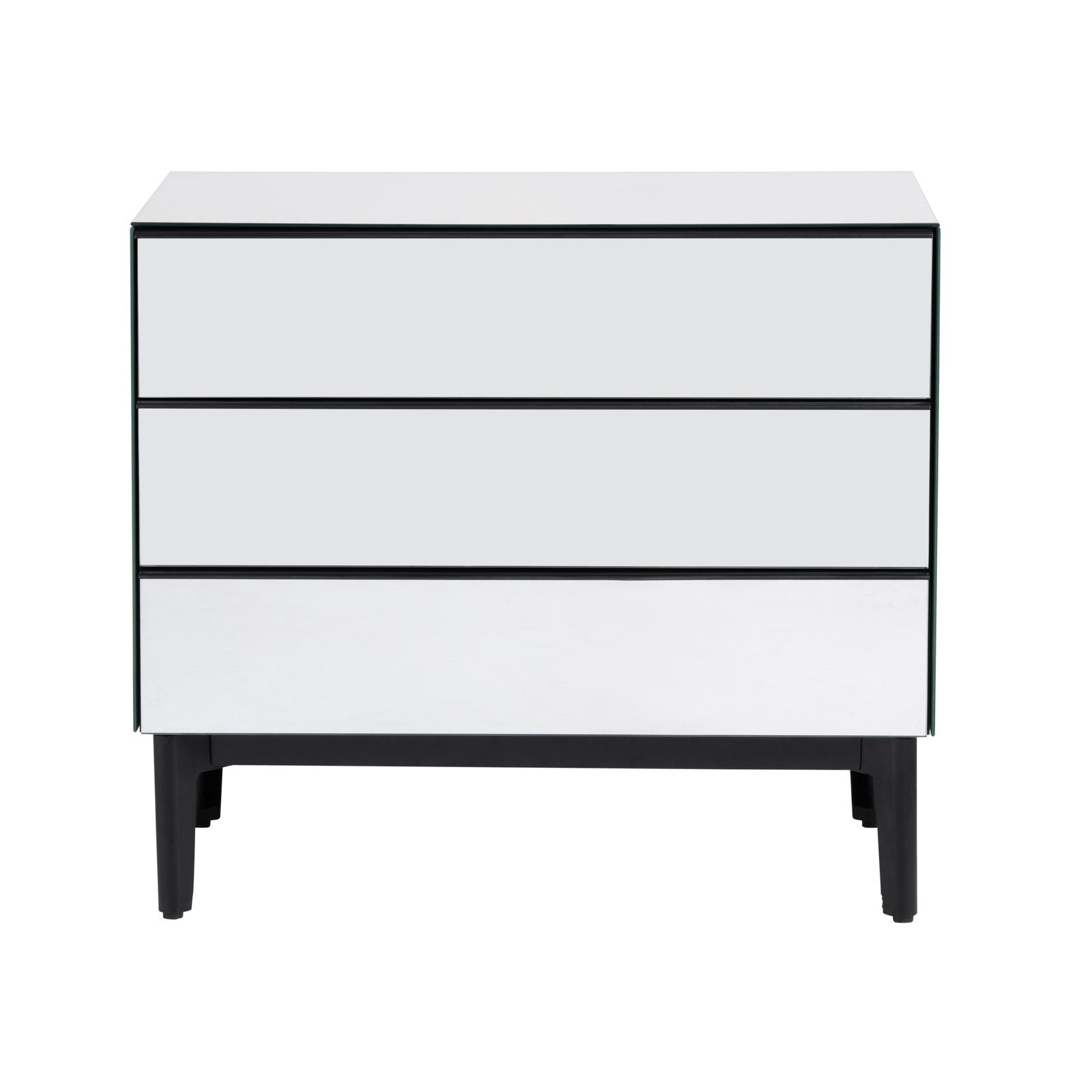 Crestview Collection Henley Mirror Three-Drawer Chest - Image 2