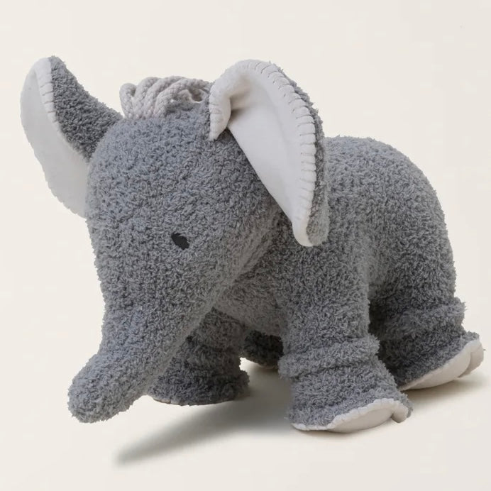 Barefoot Dreams CozyChic Elephant Buddie Baby Plushie - Image 3