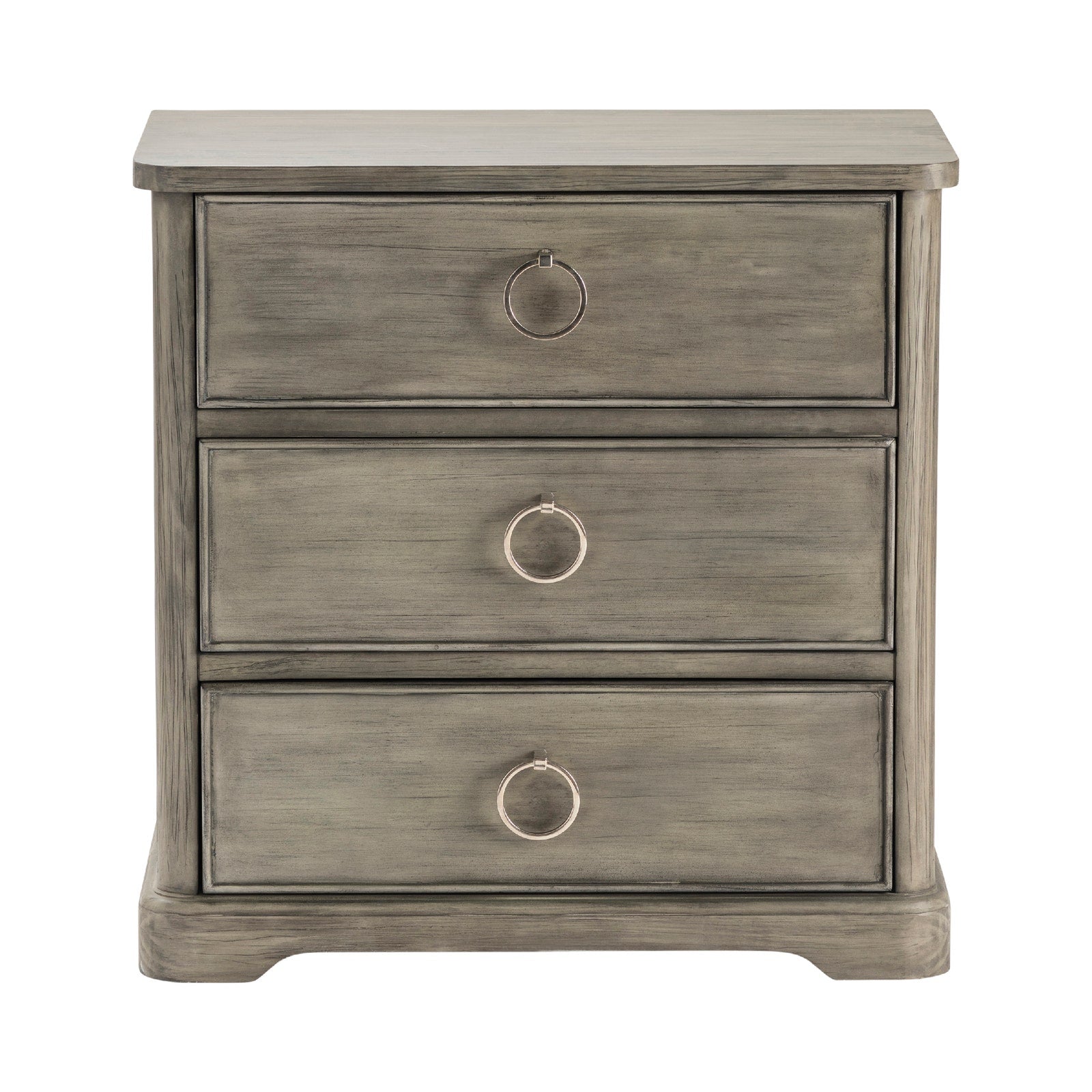 Crestview Collection Newton Gray Acacia Wood Chest - Image 2