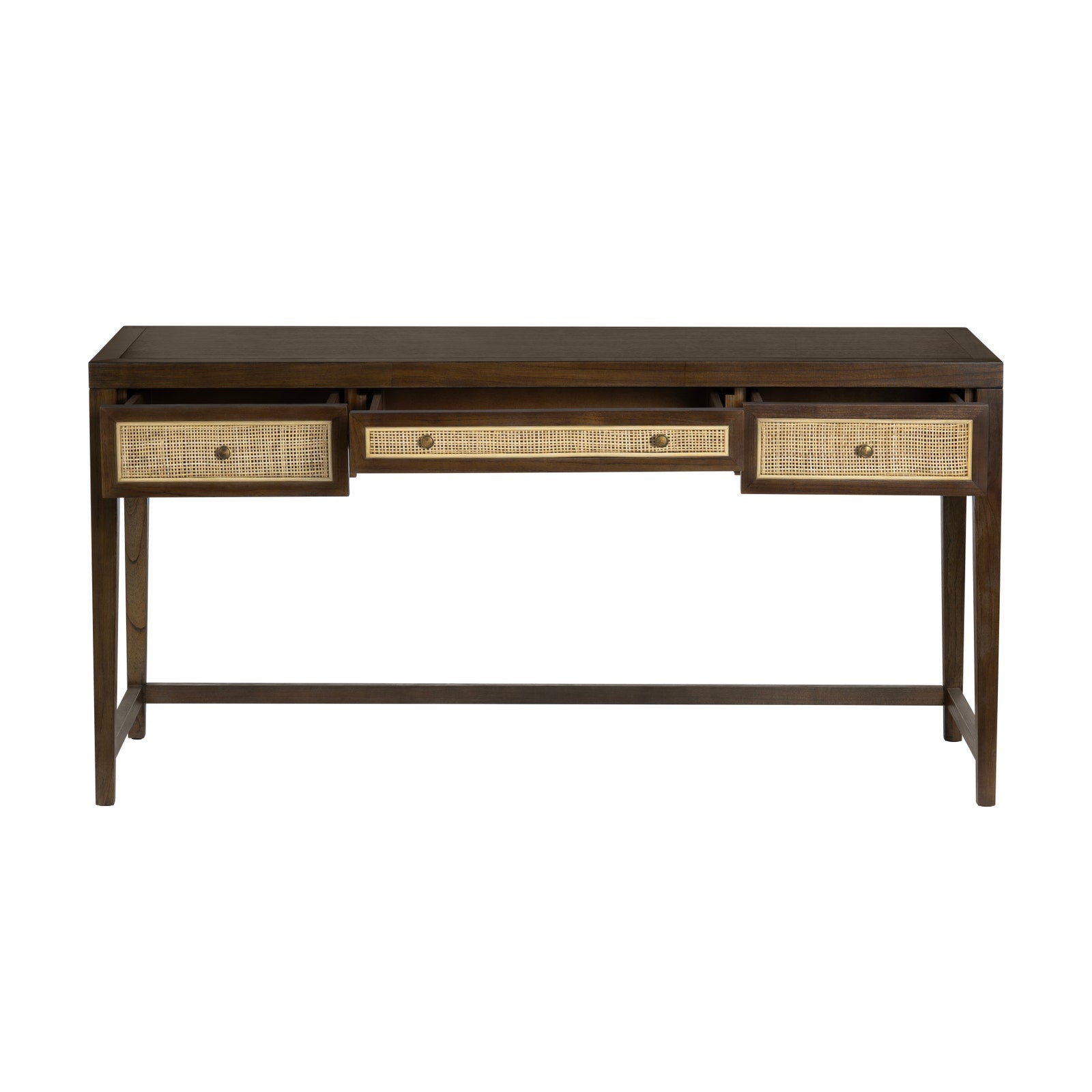 Crestview Collection Alder Brown Writing Desk - Image 3