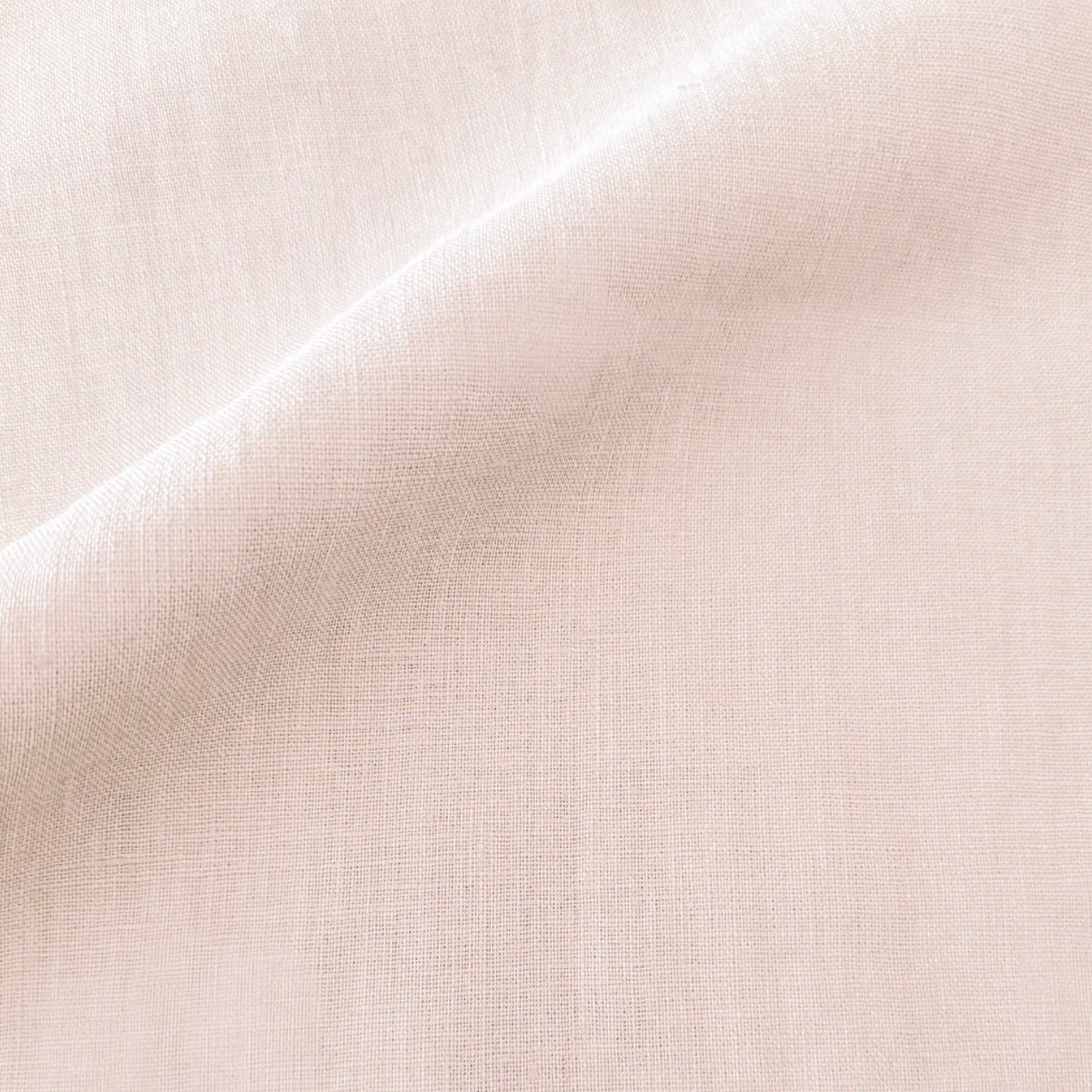 Anaya Home So Soft Linen Light Pink Lumbar Pillow 14x40 With Down Insert - Image 2