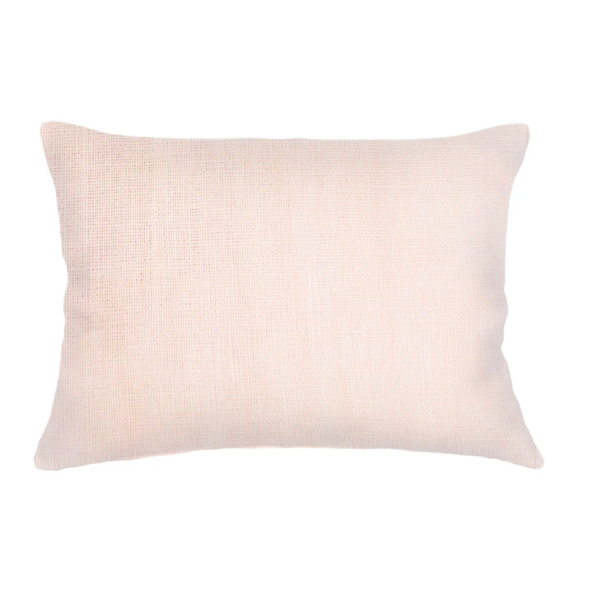 Anaya Home So Soft Linen Light Pink Dutch Euro Pillow 28x36 With Down Insert - Image 1