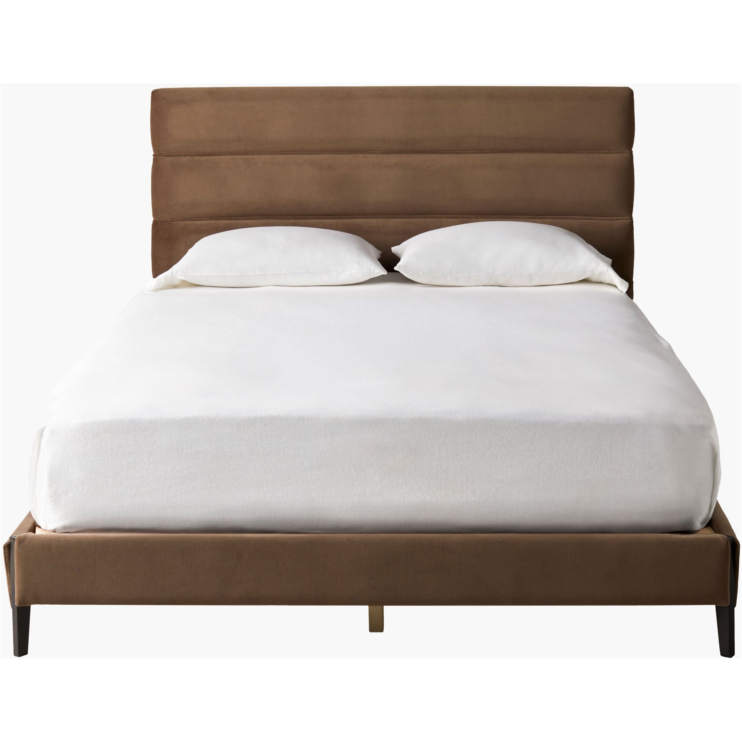 Surya Knox Modern Upholstered Bed ~ Available in Queen and King Sizes - Image 1