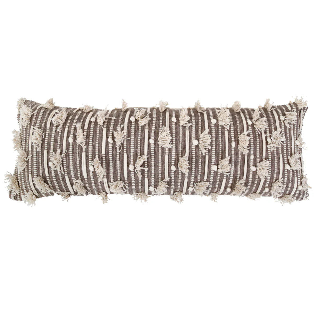 Pom Pom at Home Nora Hand Woven Pillow with Insert  ~ 14 x 40 - Image 2