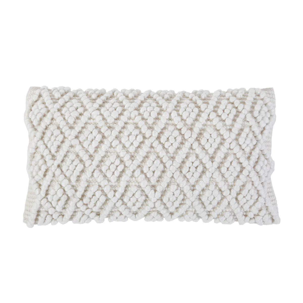 Pom Pom at Home Coco Hand Woven Pillow with Insert  ~ 14 x 24 - Image 2