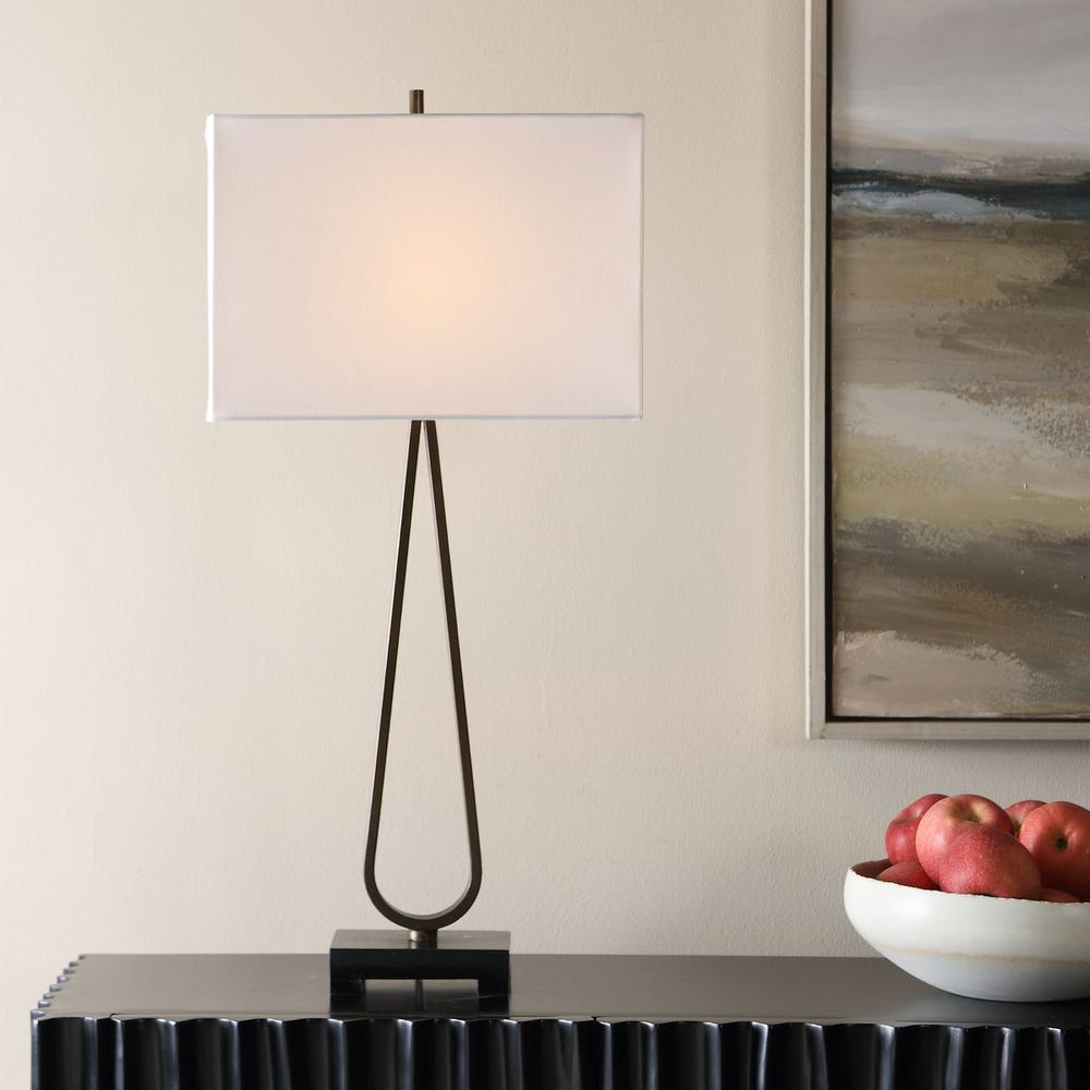Uttermost Galloway Dark Bronzed Table Lamp - Image 2