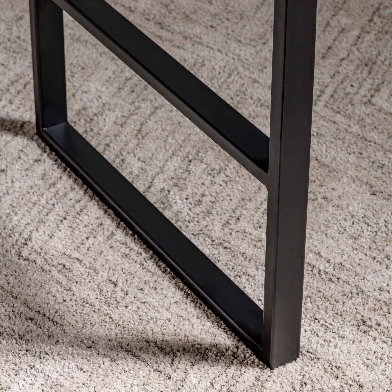 Crestview Collection Josie Solid Mango And Iron Standing Desk - Image 3