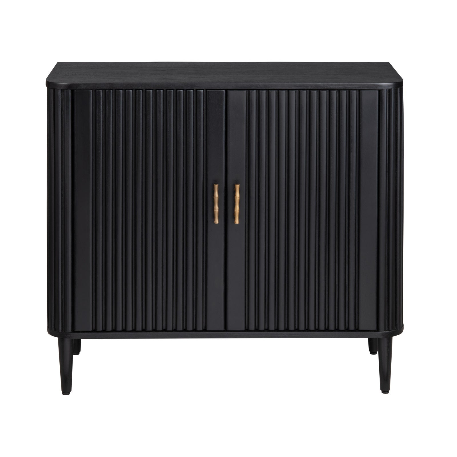 Crestview Collection Camden Black Two Door Cabinet - Image 3