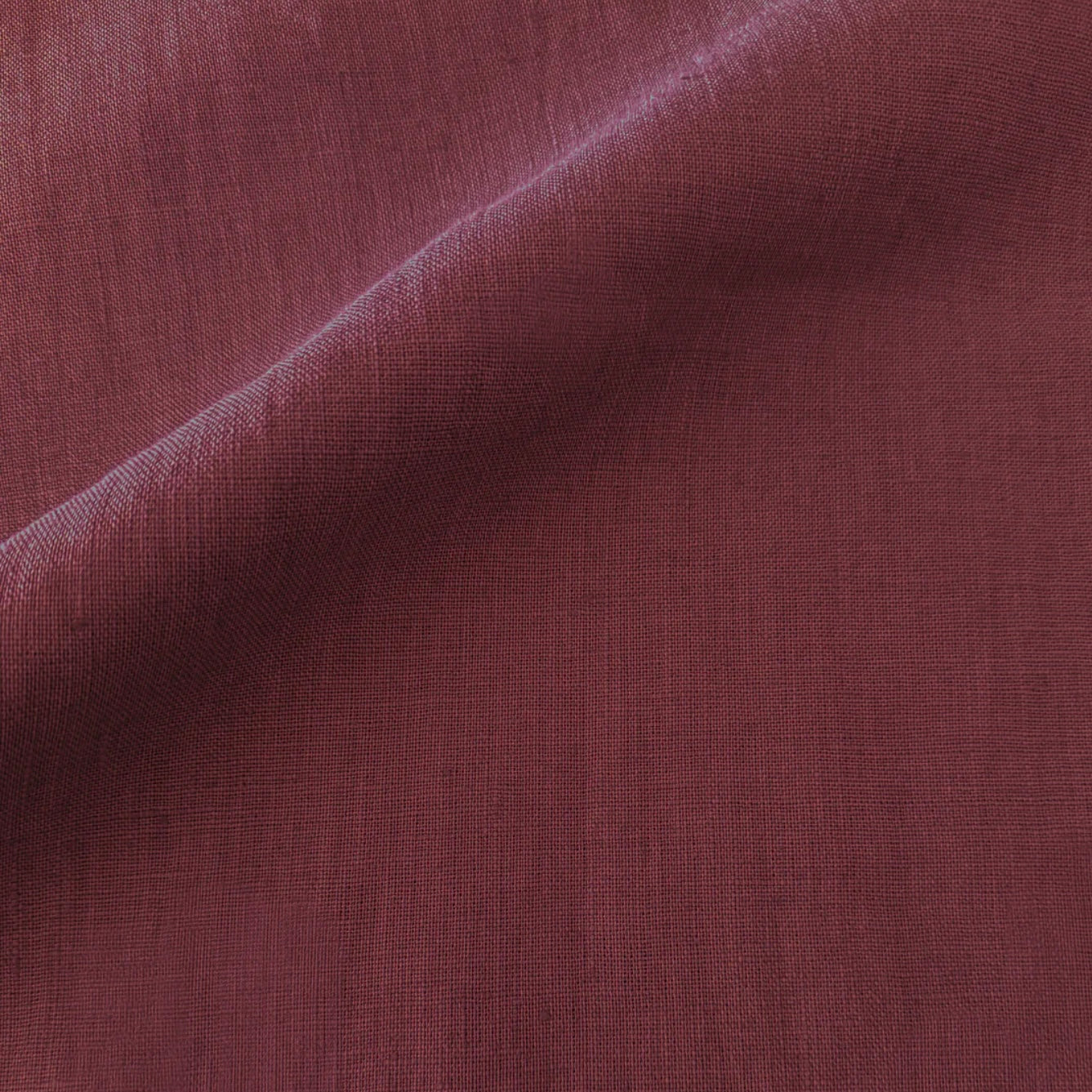 Anaya Home So Soft Linen Maroon Lumbar Pillow 14x20 With Down Insert - Image 2