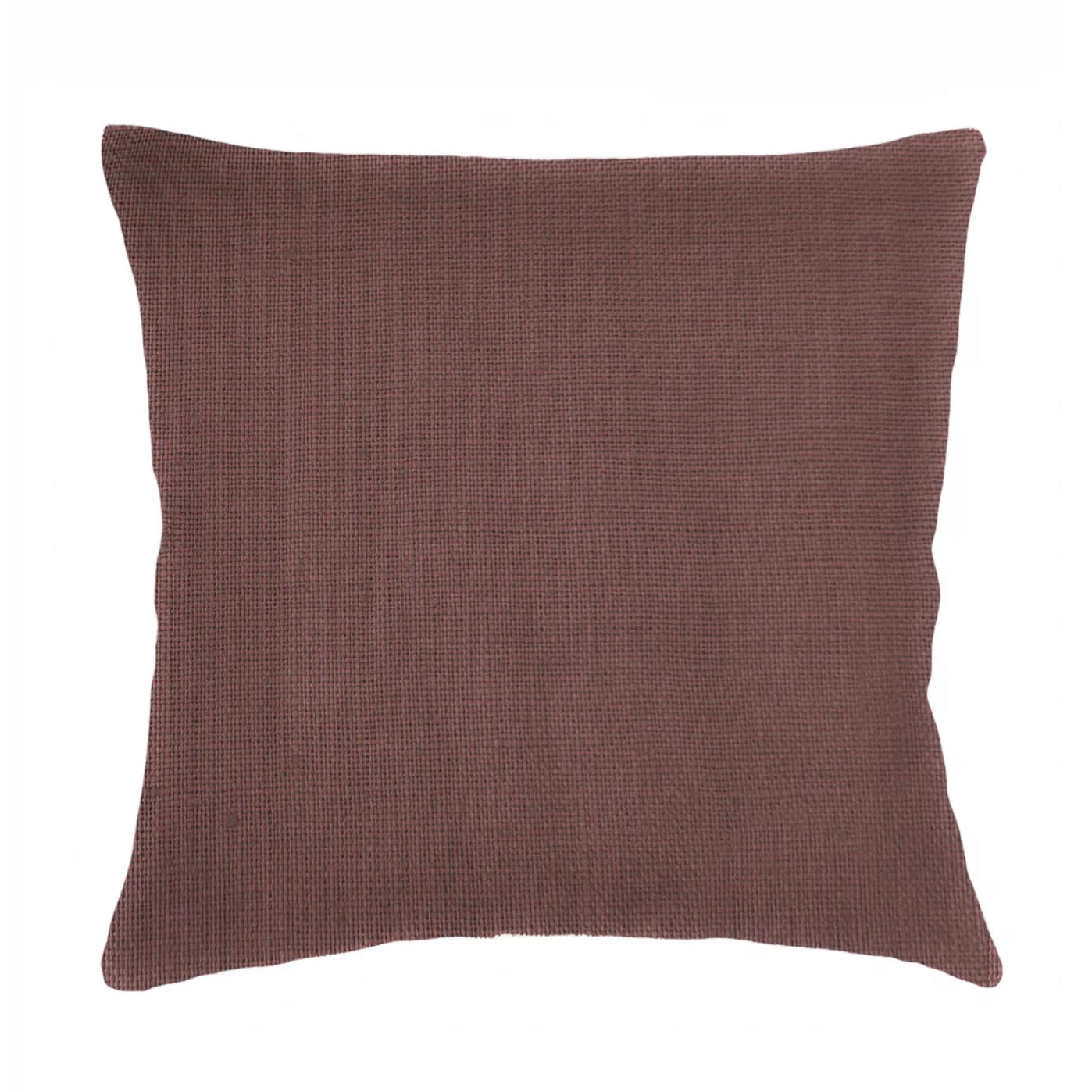 Anaya Home So Soft Linen Chestnut Brown Euro Pillow 26×26 With Down Insert