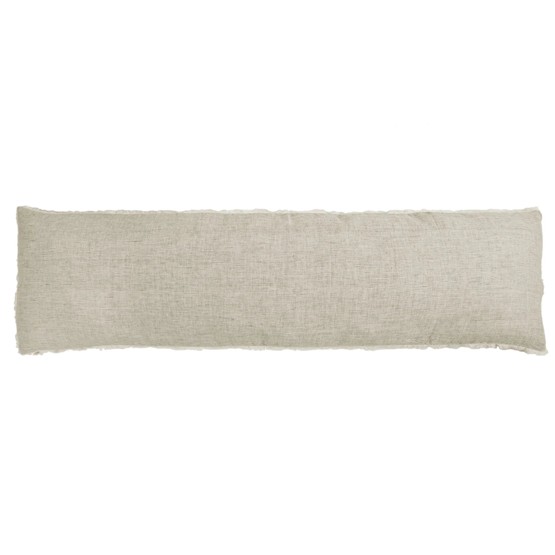 Pom Pom at Home Logan Linen Body Pillow with Insert ~ 18 x 60 ~ Available in 4 Colors - Image 2
