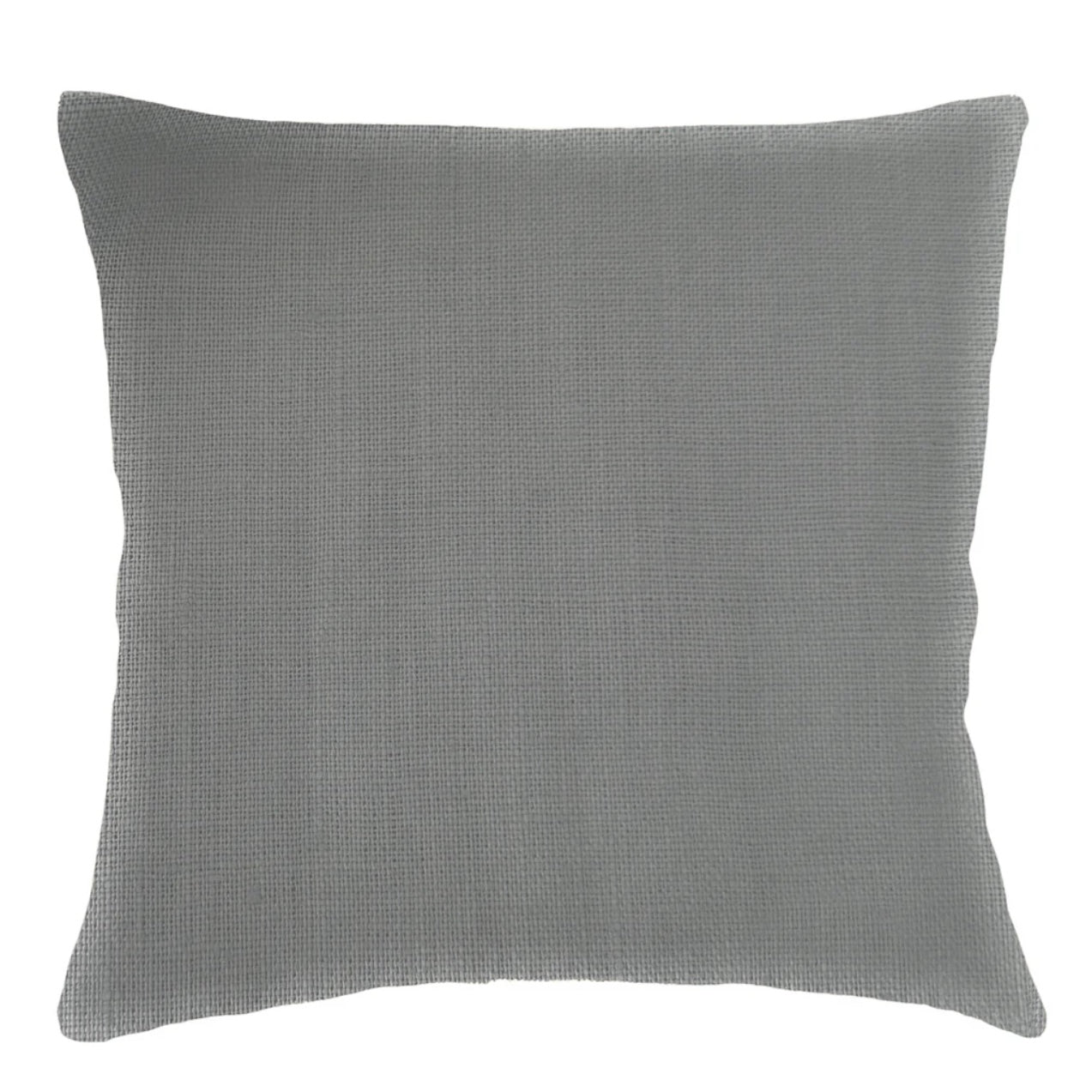 Anaya Home So Soft Linen Antique Grey Pillow 20×20 With Down Insert