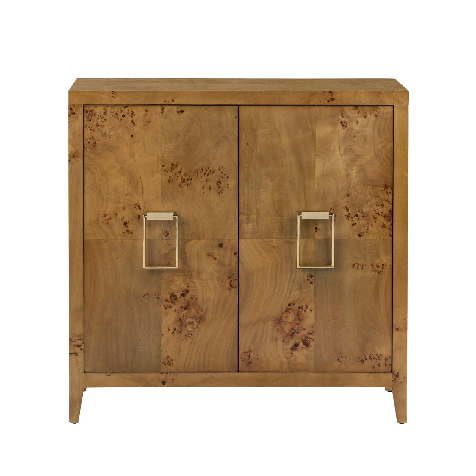 Crestview Collection Richmond Burl Wood 2- Door Cabinet - Image 2