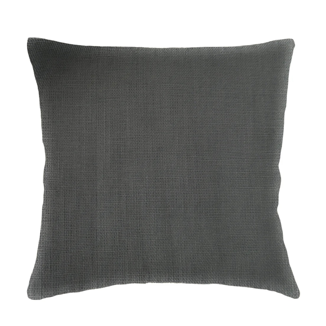 Anaya Home So Soft Linen Antique Grey Dutch Euro Pillow 26 x26 With Down Insert