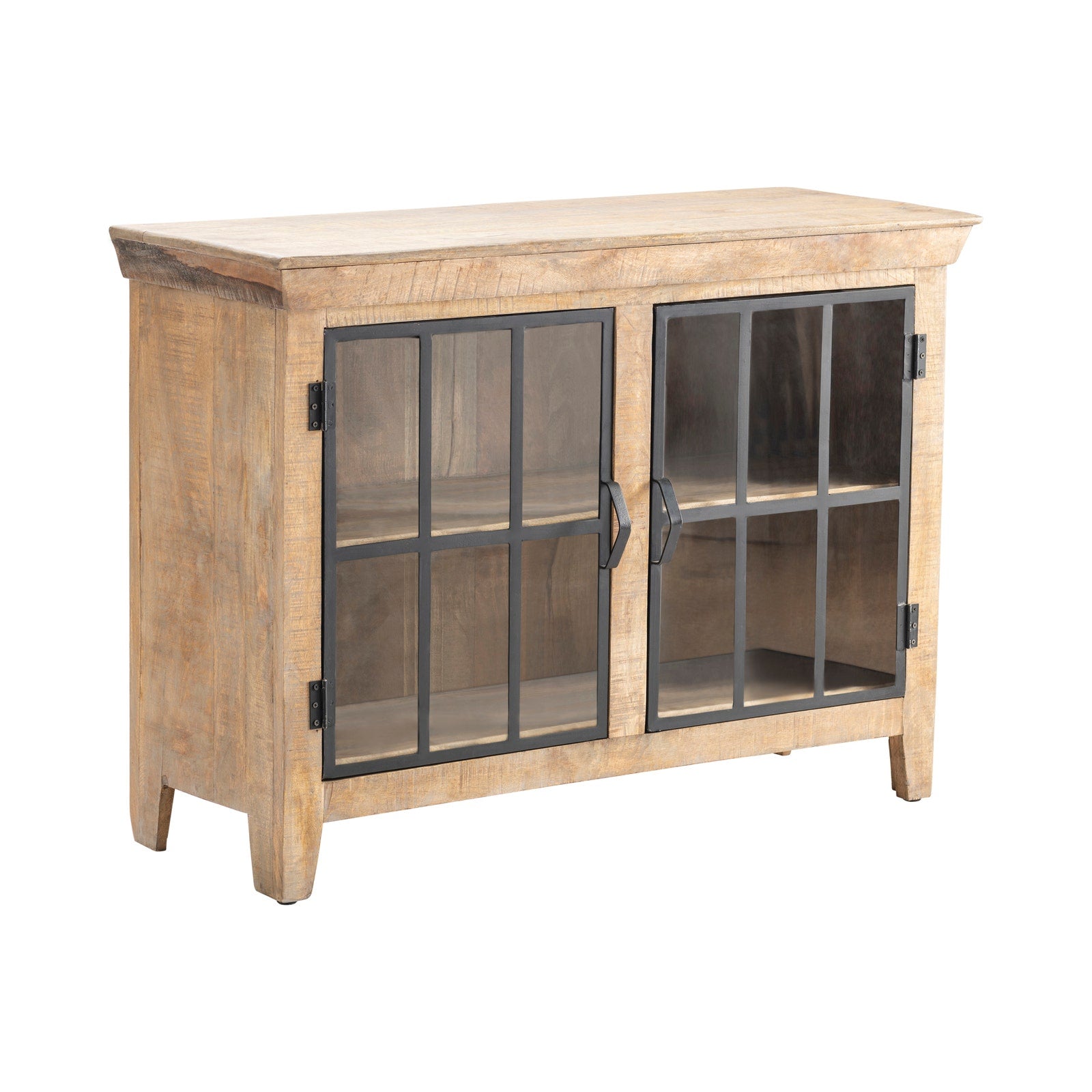 Crestview Collection Hillside Distressed Rustic Cabinet - Image 1