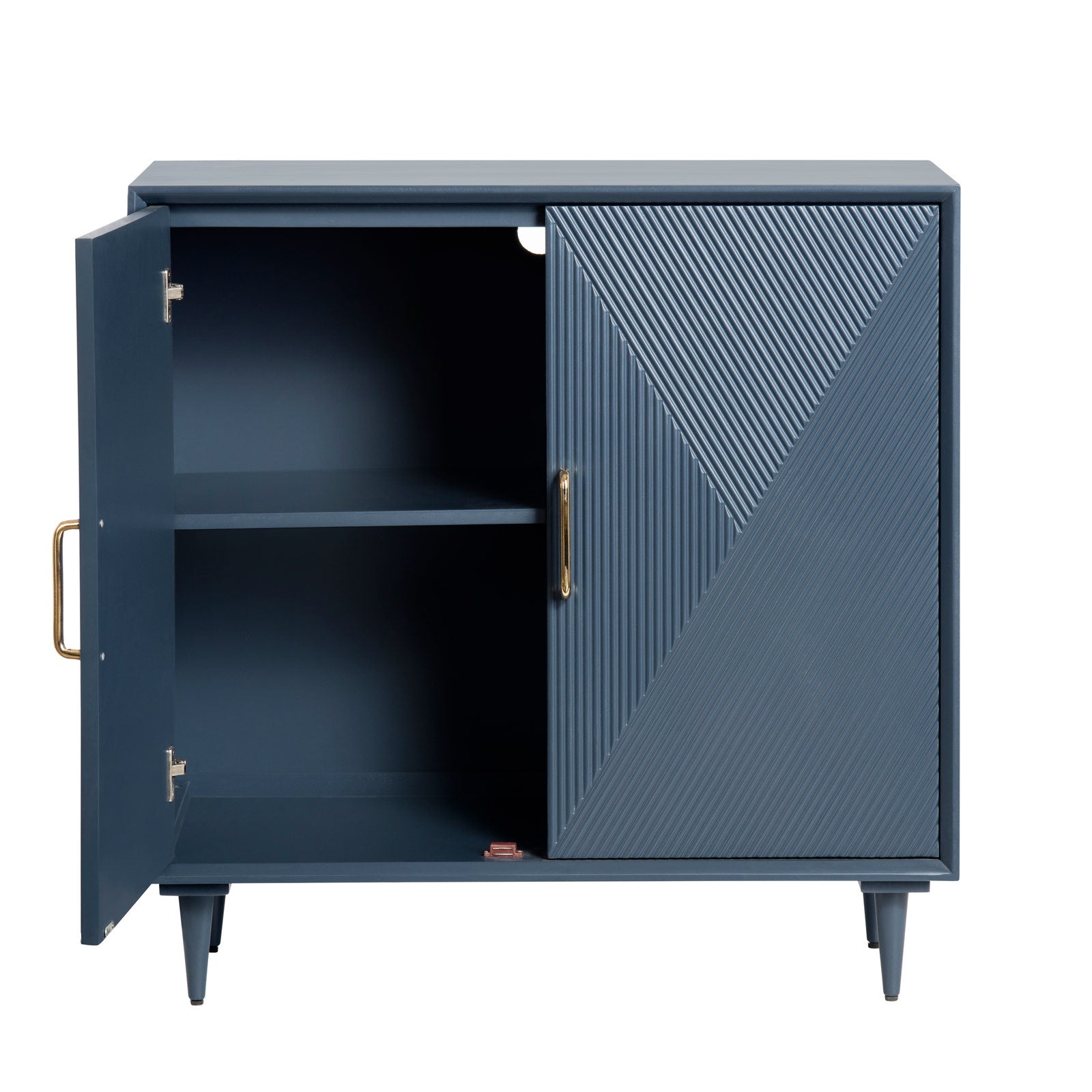 Crestview Collection Arvada Captivating Blue Cabinet - Image 3