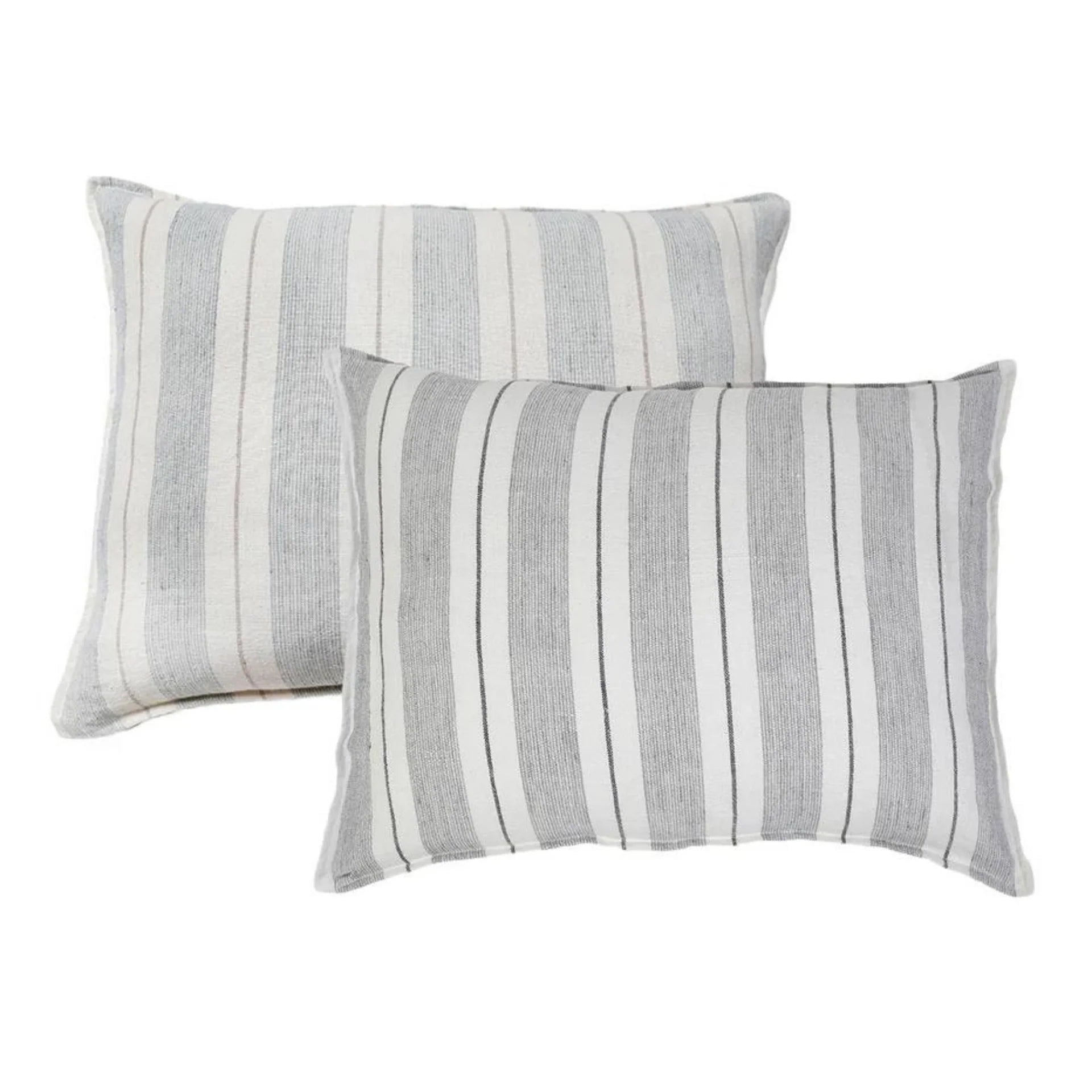 Pom Pom at Home Laguna Striped Linen Big Pillow with Insert ~ 28 x 36 ~ Available in 2 Colors - Image 1