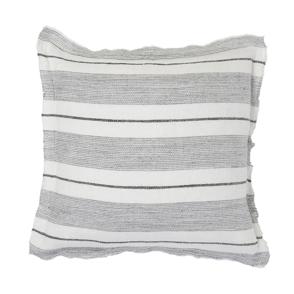 Pom Pom at Home Laguna Striped Linen Pillow with Insert ~ 20 x 20 ~ Available in 2 Colors - Image 2