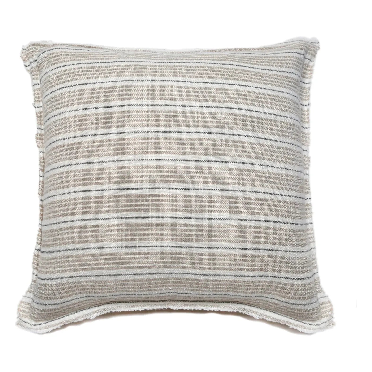 Pom Pom at Home Newport Striped Linen Pillow with Insert ~ 20 x 20 - Image 2