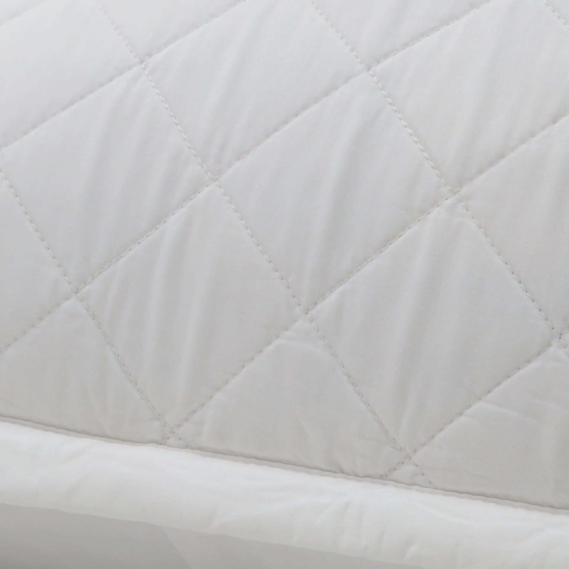 Pom Pom at Home Monaco White Bamboo Sateen Big Pillow with Insert  ~ 28 x 36 - Image 3