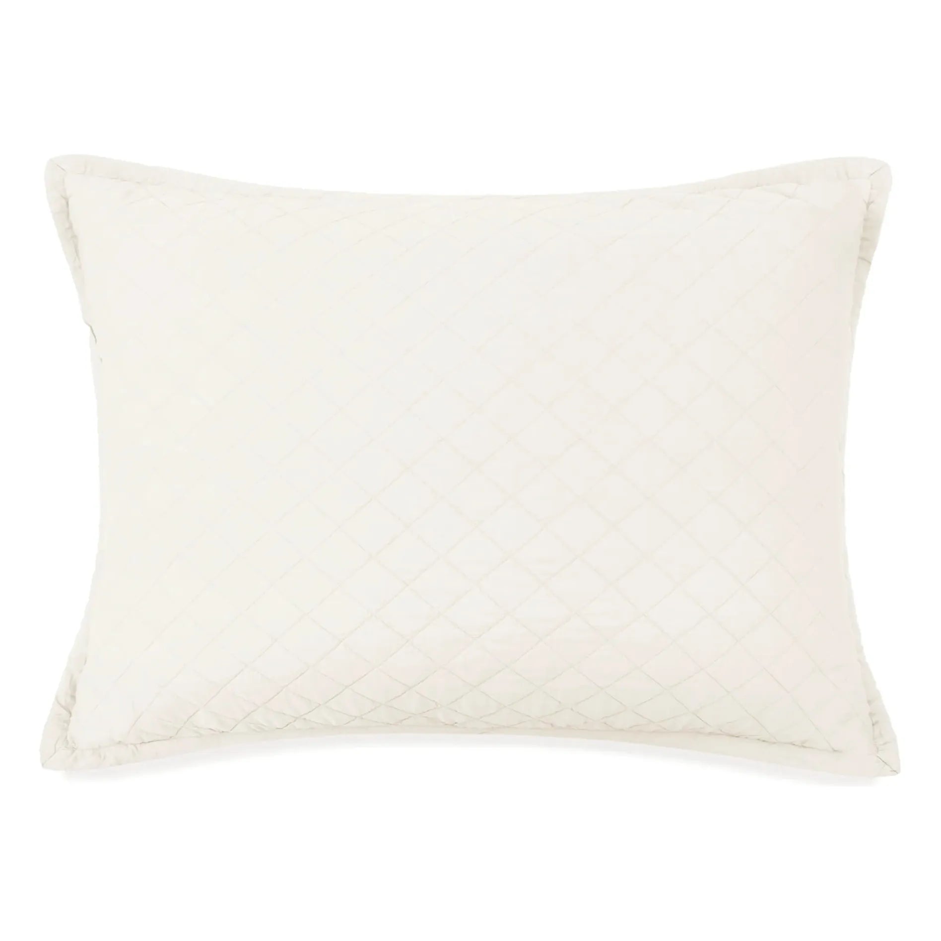Pom Pom at Home Monaco Ivory Bamboo Sateen Big Pillow with Insert  ~ 28 x 36 - Image 2