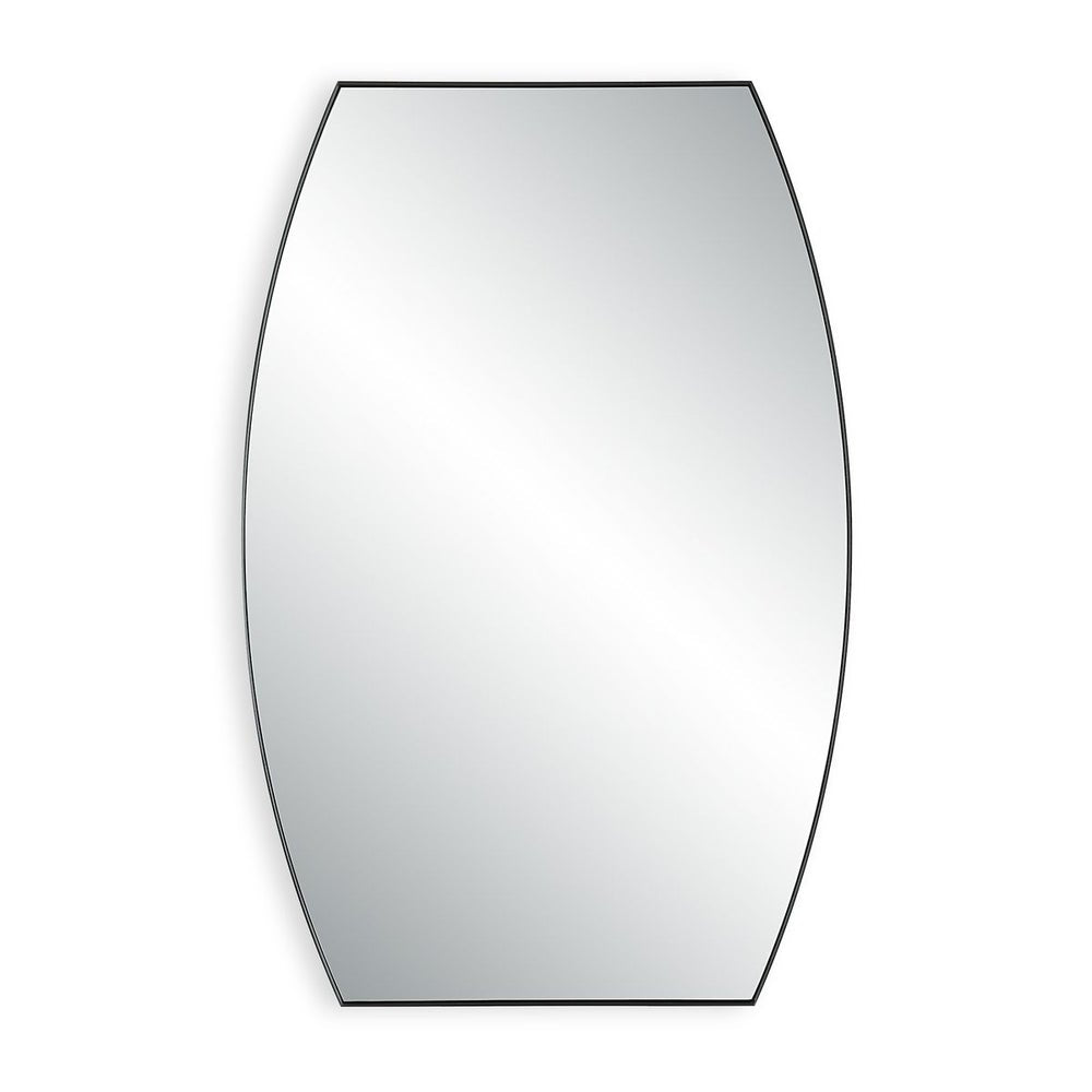 Casa Bella Living Morden Minimalist Matte Black Mirror - Image 3