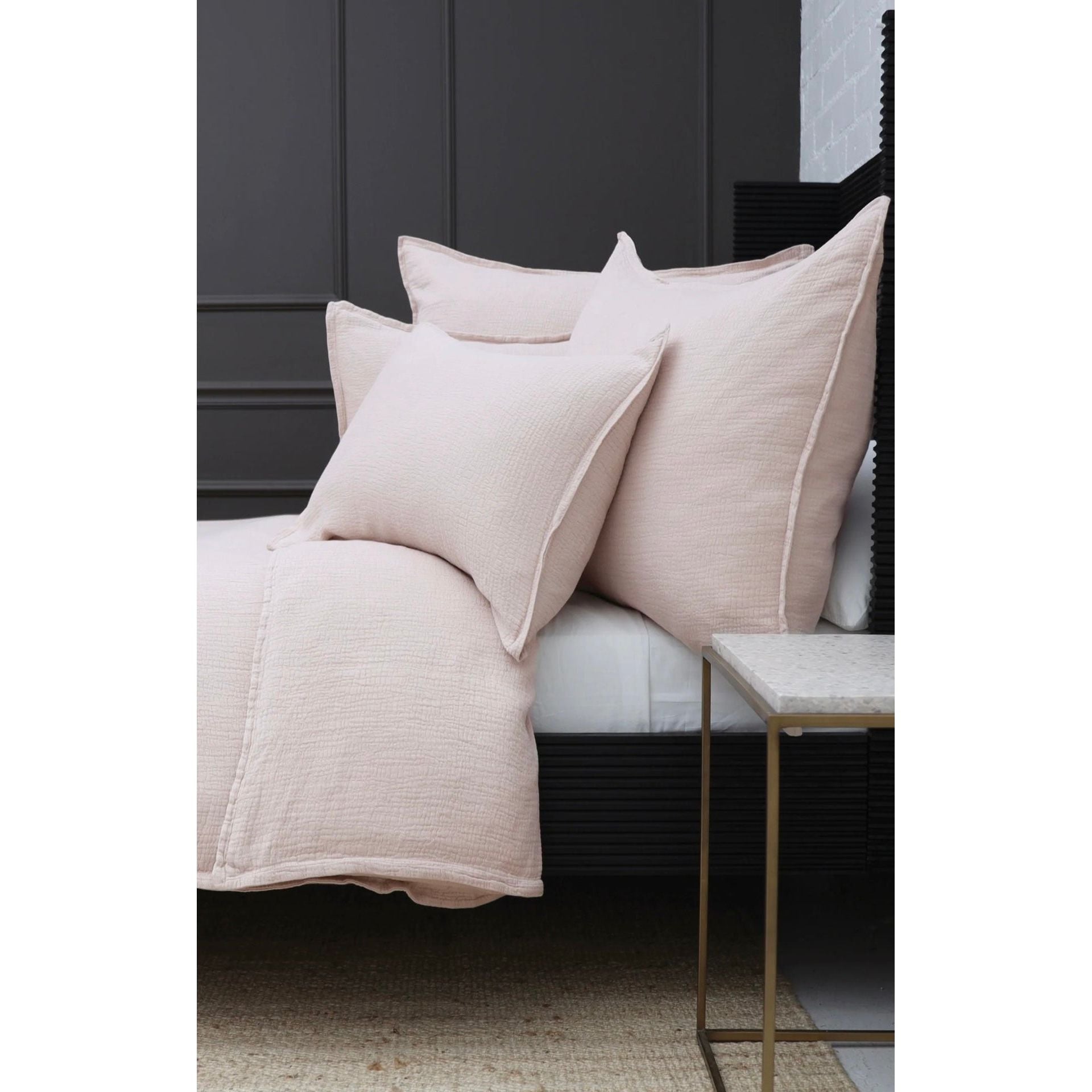 Pom Pom at Home Waverly Blush Big Pillow with Insert  ~ 28 x 36 - Image 1