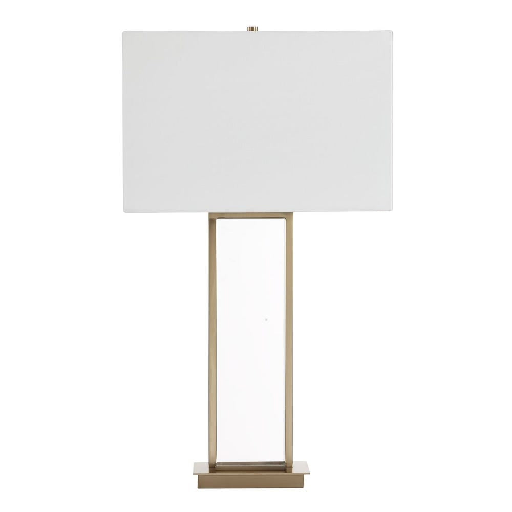 Uttermost Stambaugh Crystal Column Base Table Lamp - Image 3