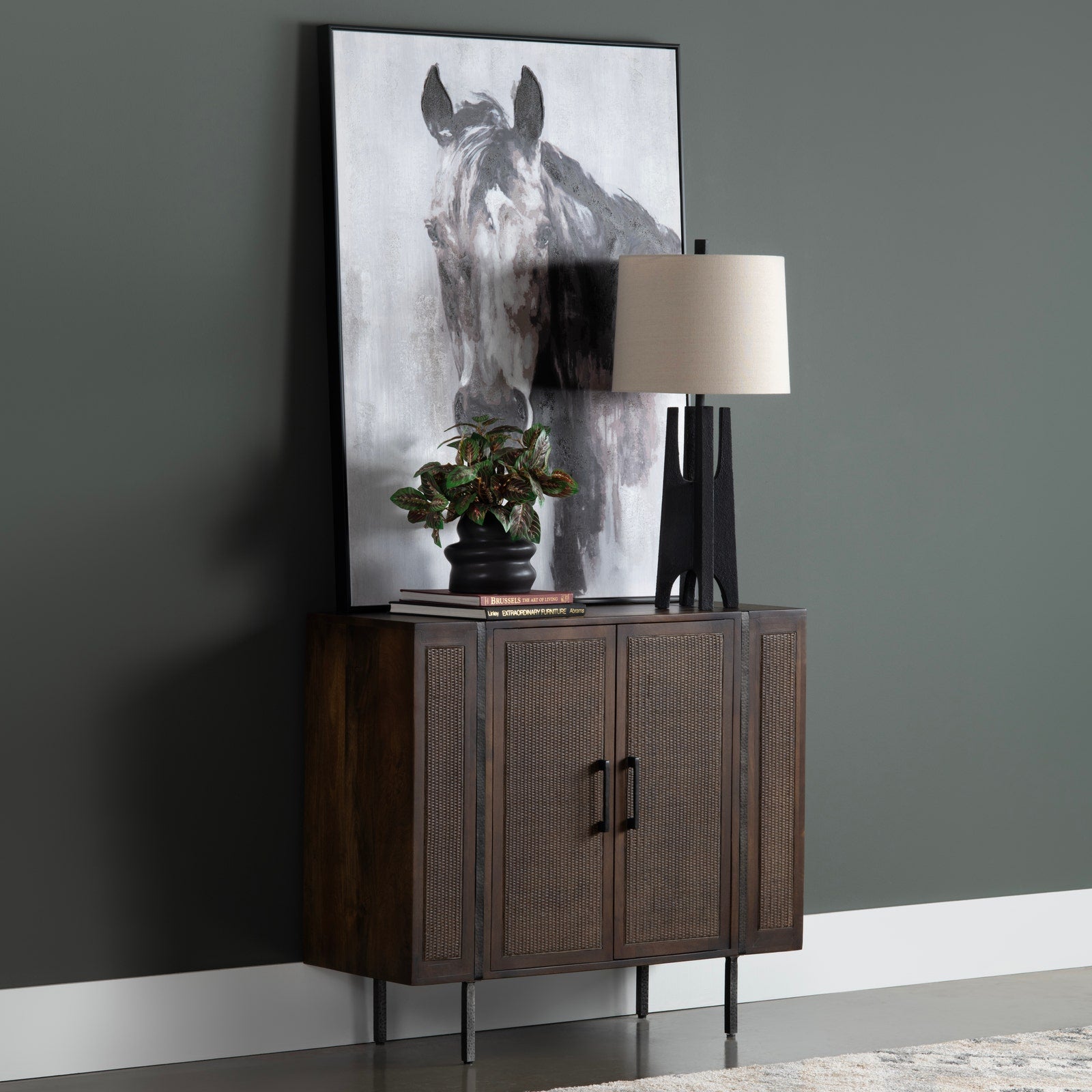 Crestview Collection Kingston Two- Door Cabinet - Image 1