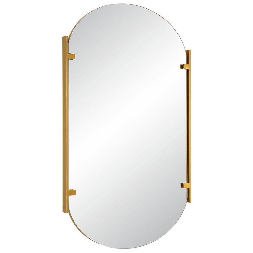Casa Bella Living Modern Soft Gold Mirror - Image 3