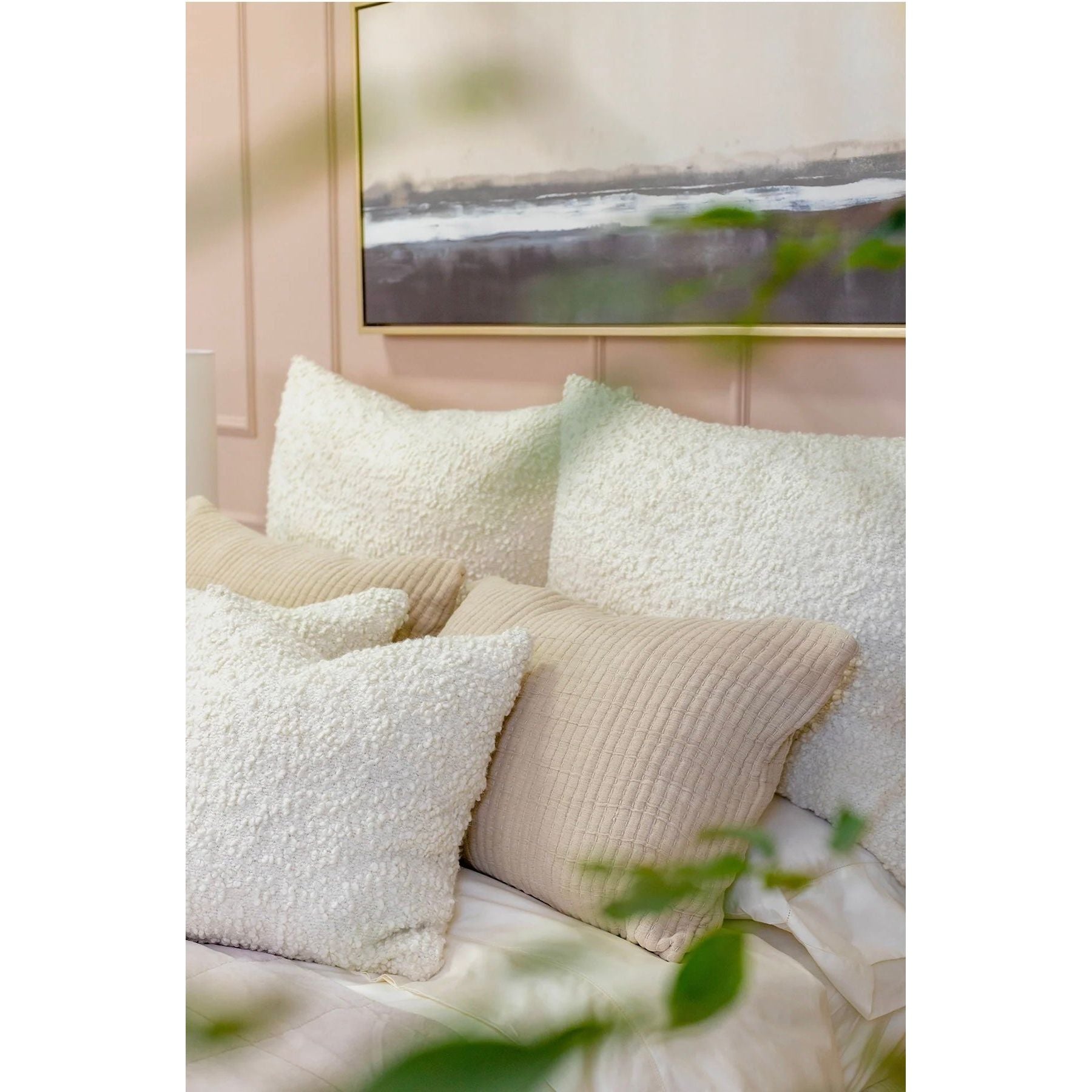 Pom Pom at Home Murphy Boucle Pillow with Insert  ~ 20 x 20 ~ Available in 5 Colors - Image 3