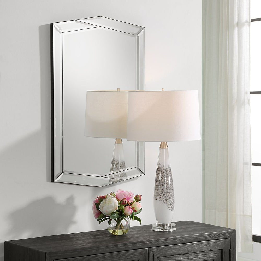 Casa Bella Living Modern Twist Diamond Mirror - Image 2