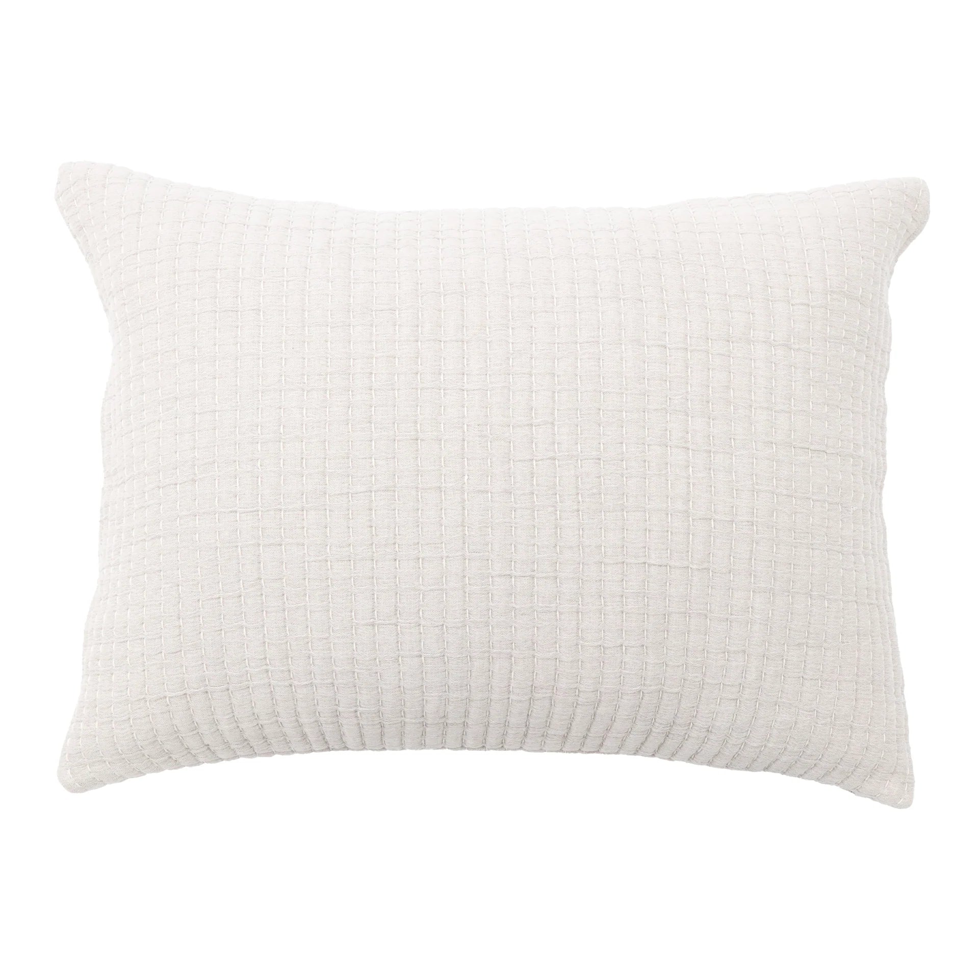 Pom Pom at Home Vancouver Cream Big Pillow with Insert  ~ 28 x 36 - Image 1