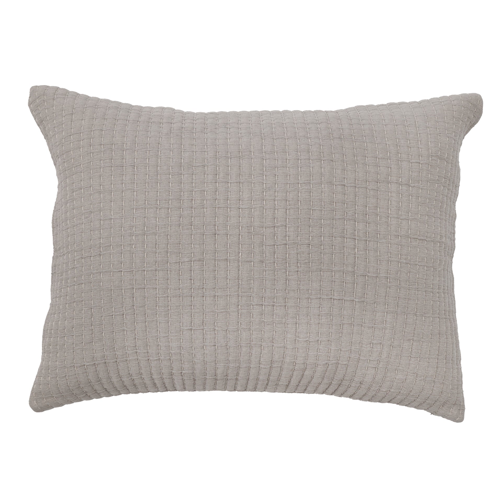 Pom Pom at Home Vancouver Grey Big Pillow with Insert  ~ 28 x 36 - Image 1